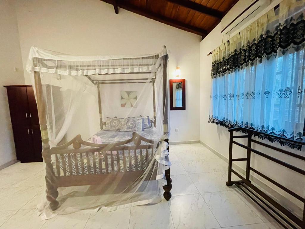 Postel nebo postele na pokoji v ubytování Su Yu villa