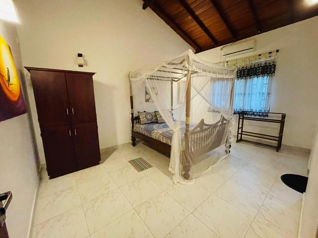 Postel nebo postele na pokoji v ubytování Su Yu villa