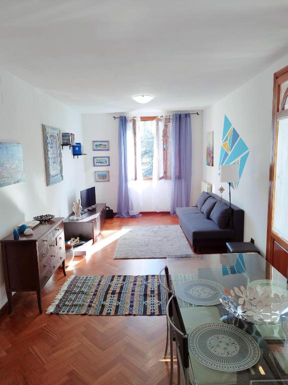 Гостиная зона в Casa Reali, relax a due passi dal mare