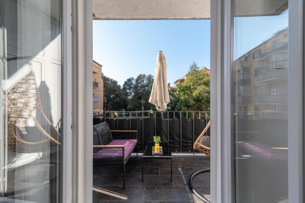 Balkón nebo terasa v ubytování Antares Luxury Rooms