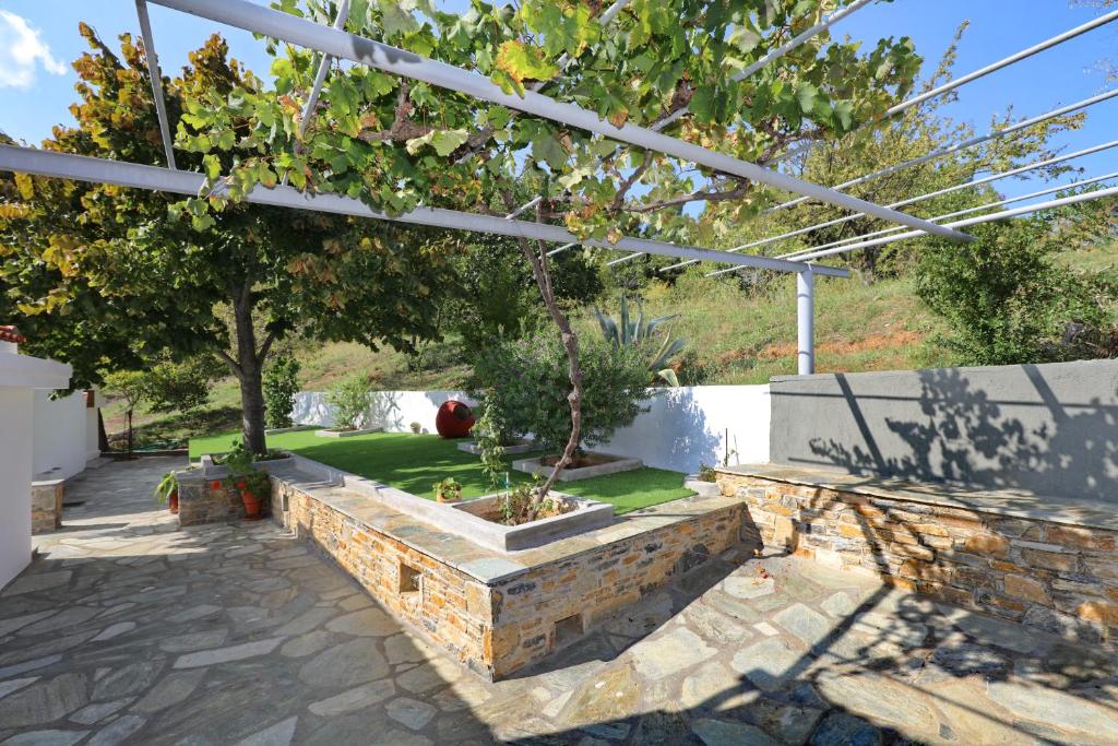 Zahrada ubytování Diakopi Villa