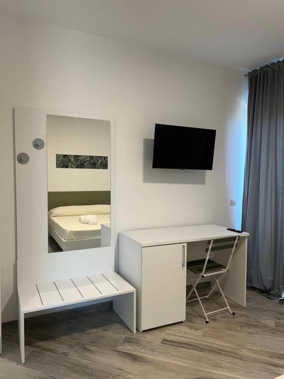 TV a/nebo společenská místnost v ubytování B&b Villa Jasmine