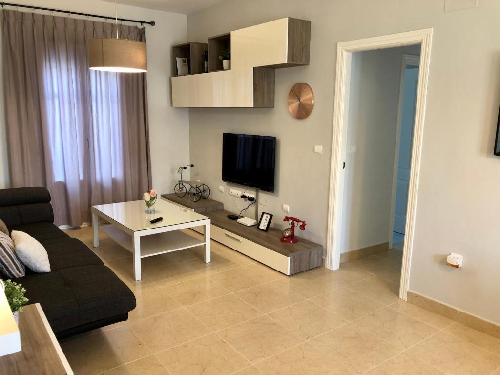 Telewizja i/lub zestaw kina domowego w obiekcie Paseo Imperial