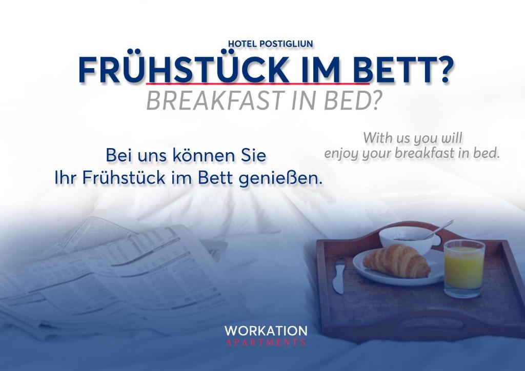 Fotografie z fotogalerie ubytování Workation Apartments - 24-7 Self-Checkin - Hotel Postigliun Sedrun v destinaci Sedrun