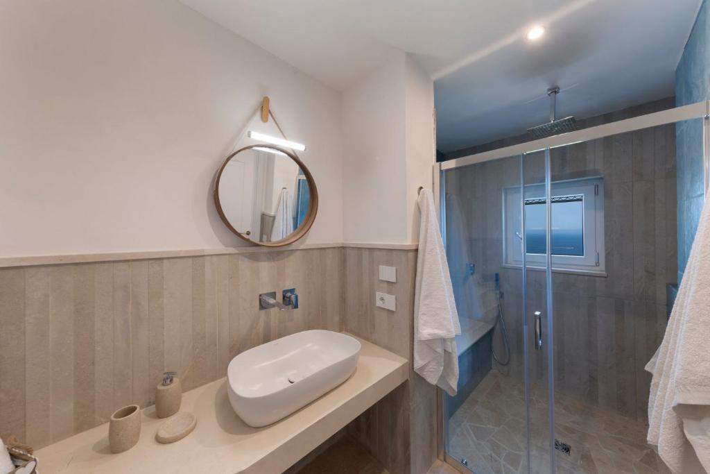 Koupelna v ubytování Villa Mundis Relais