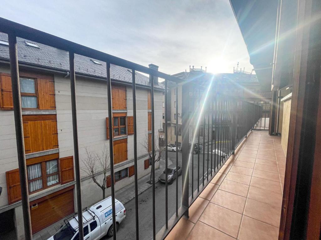 Balkón nebo terasa v ubytování Dúplex con encanto en Puigcerdà Un lugar único!