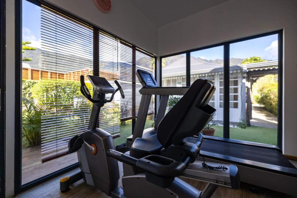 Fitness centrum a/nebo fitness zařízení v ubytování Le Vieux Cep