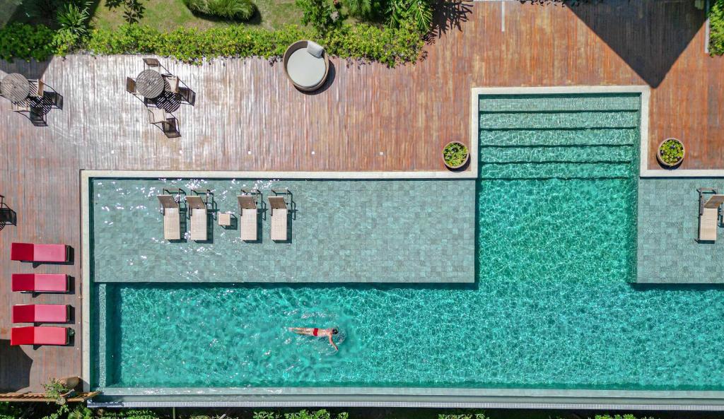 Bazén v ubytování Aysú Trancoso Boutique Hotel nebo v jeho okolí