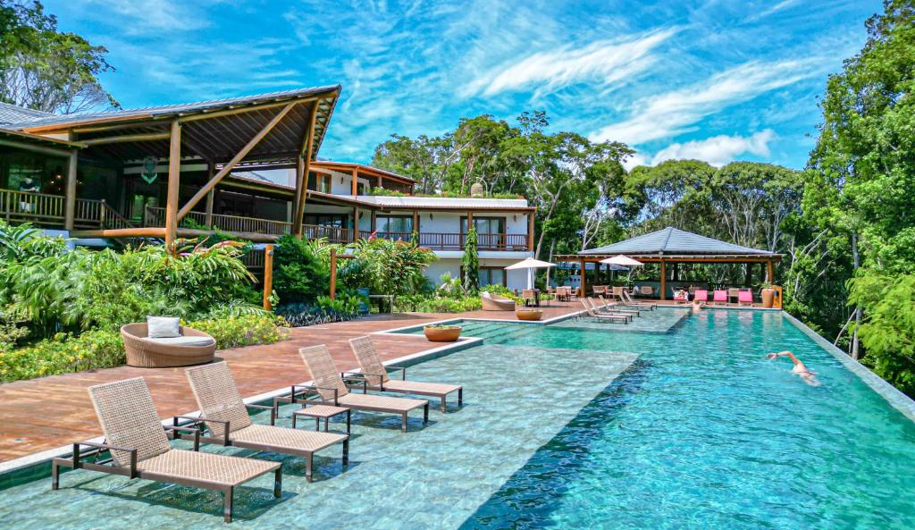 Bazén v ubytování Aysú Trancoso Boutique Hotel nebo v jeho okolí