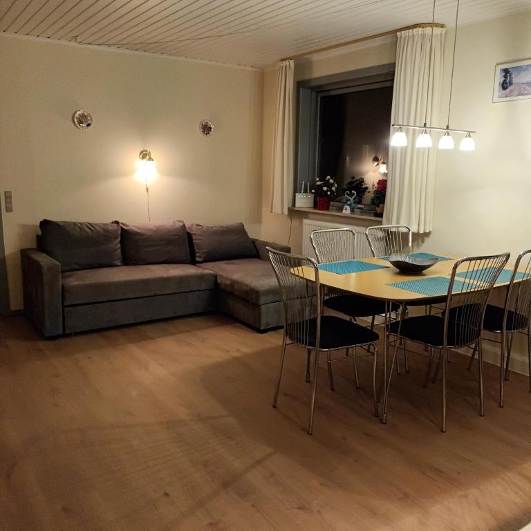Posezení v ubytování Villa in Brande