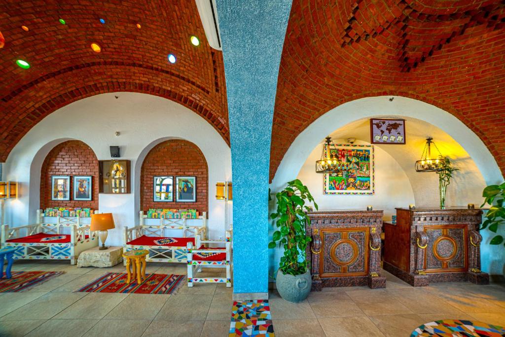 Posezení v ubytování Sonesta Nouba Hotel Aswan