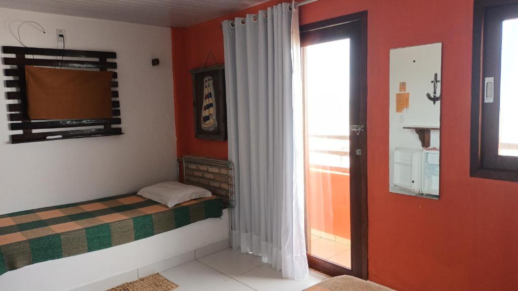 Pousada Parracho - Chambre Double De Luxe Avec Balcon Et Vue En Mer