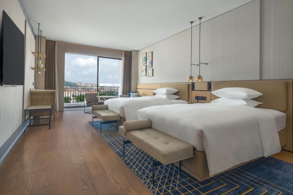 Four Points by Sheraton Yangjiang City Center - 標準的なダブルルーム