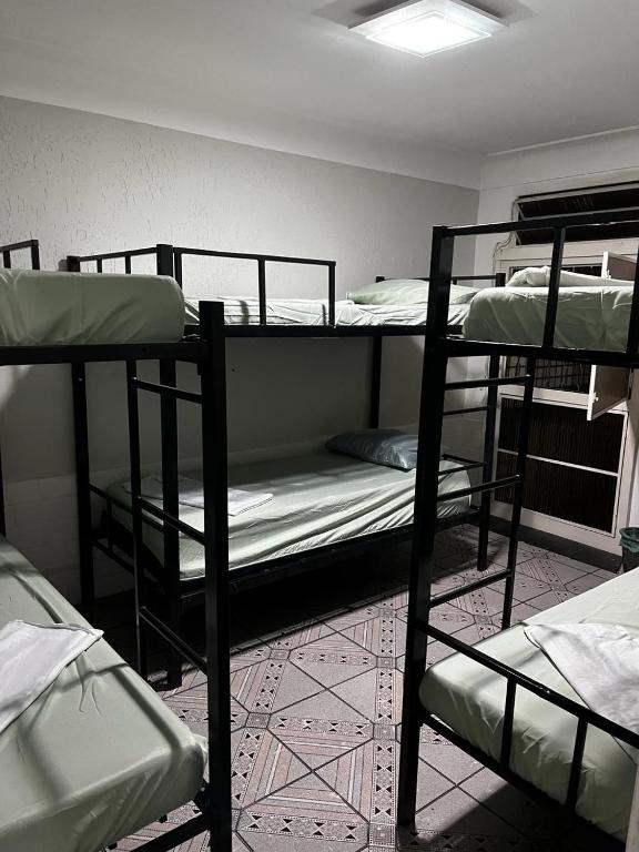 Cama o camas de una habitación en Center Hostel Sp