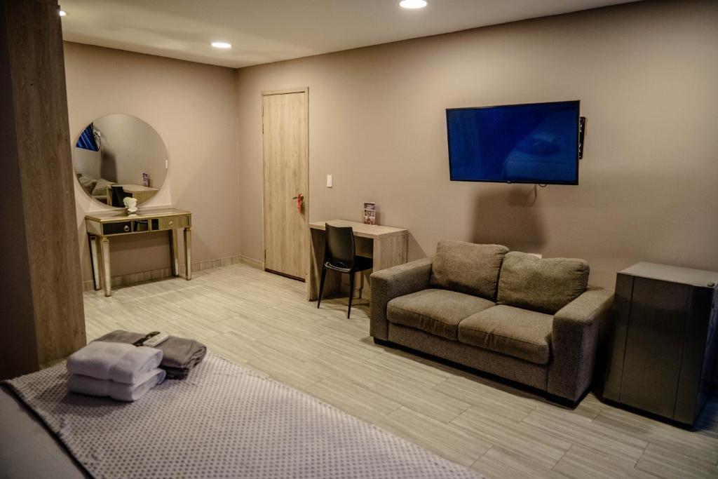 Bahia 79 Apartasuites Cerca al Centro - Doppelzimmer Mit Balkon