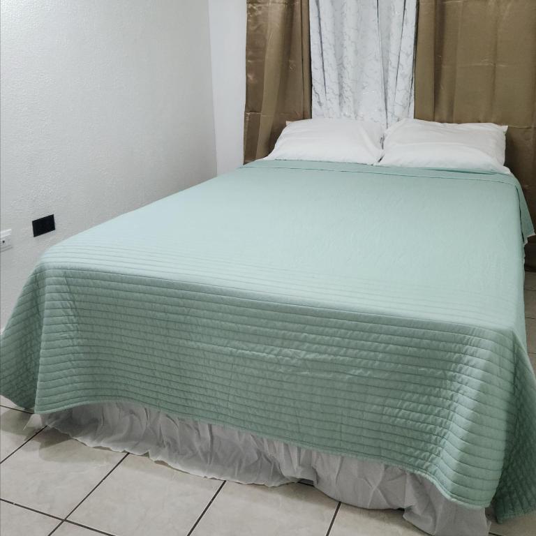 Postel nebo postele na pokoji v ubytování JAMI PLACE New Kingston