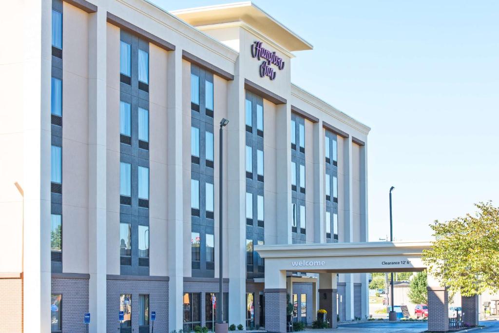 a rendering of the front of a hotel at Hampton Inn Huntington/Barboursville in Barboursville