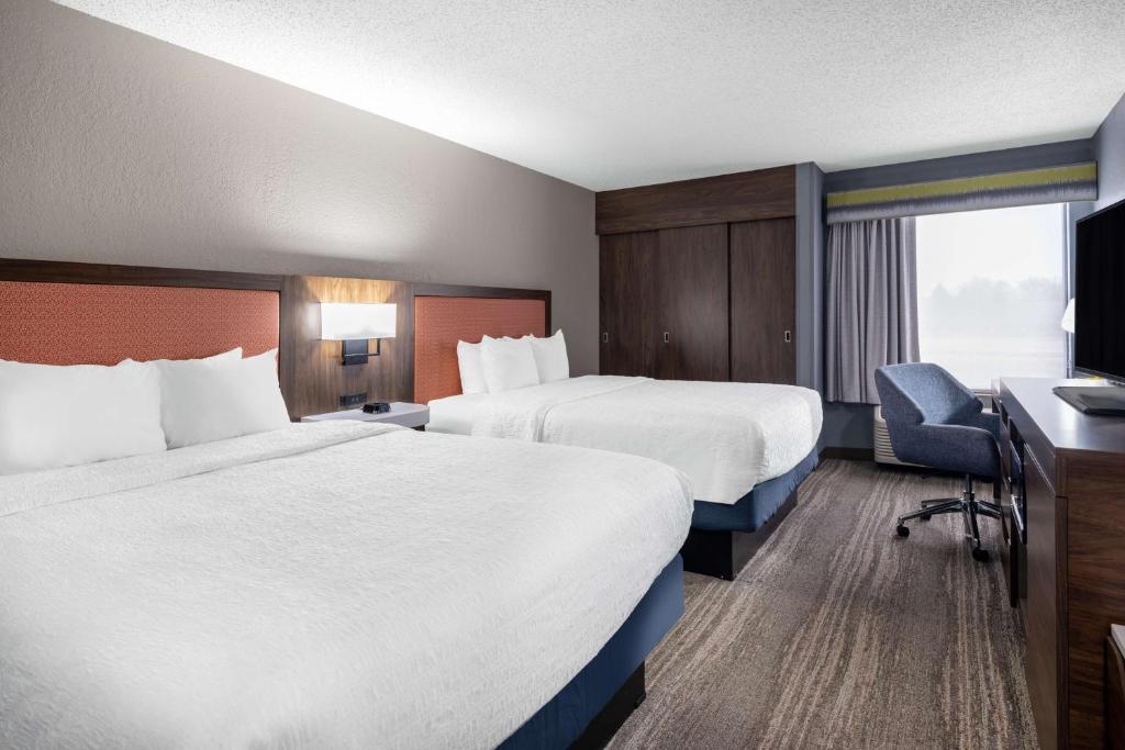 Hampton Inn Joliet/I-80 - Chambre Queen Avec 2 Lits Queen-Size - Non-Fumeurs
