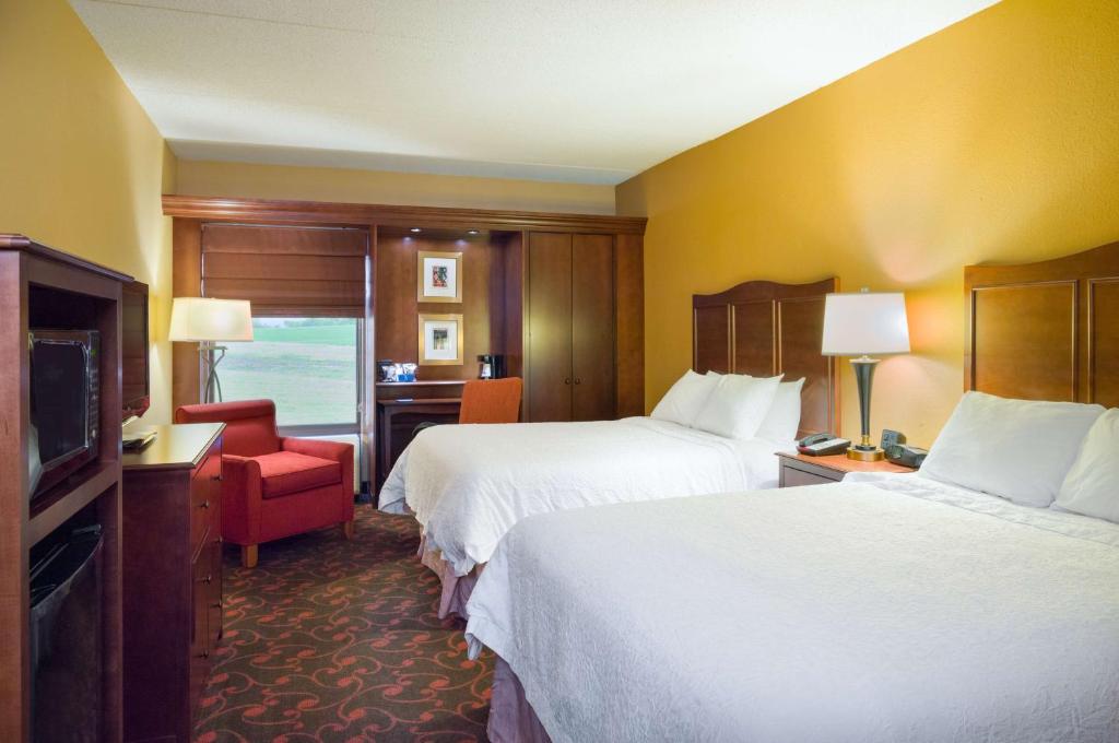Hotel Carlisle - Queen Kamer Met 2 Queensize Bedden – Niet-Rokers