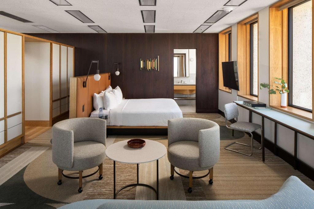 Posezení v ubytování Hotel Marcel New Haven, Tapestry Collection By Hilton
