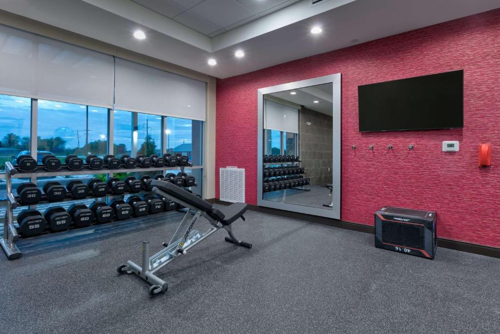 Fitness centrum a/nebo fitness zařízení v ubytování Home2 Suites By Hilton El Campo