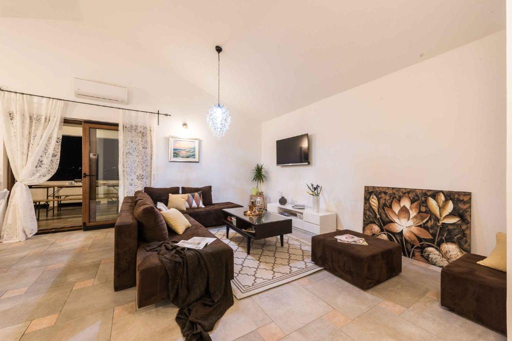 Posedenie v ubytovaní Holiday home in Jasenice 31210