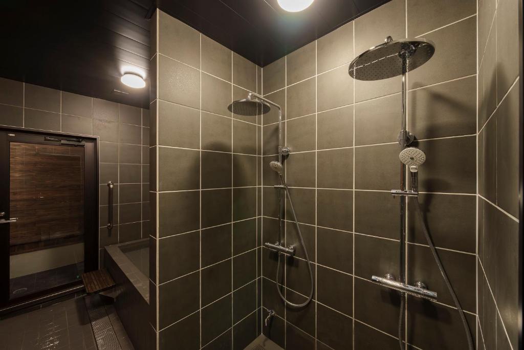 Koupelna v ubytování BEPPU ROJIURA stay&sauna