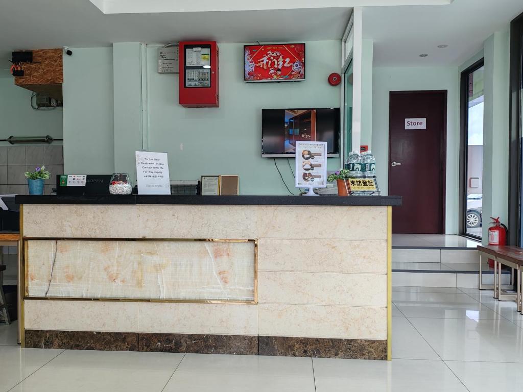 Vstupní hala nebo recepce v ubytování Hotel Prima