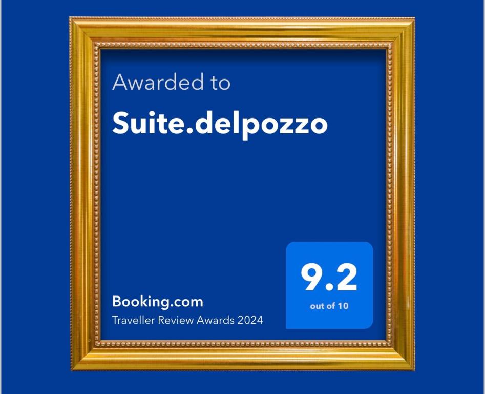 Certifikát, hodnocení, plakát nebo jiný dokument vystavený v ubytování Suite.delpozzo
