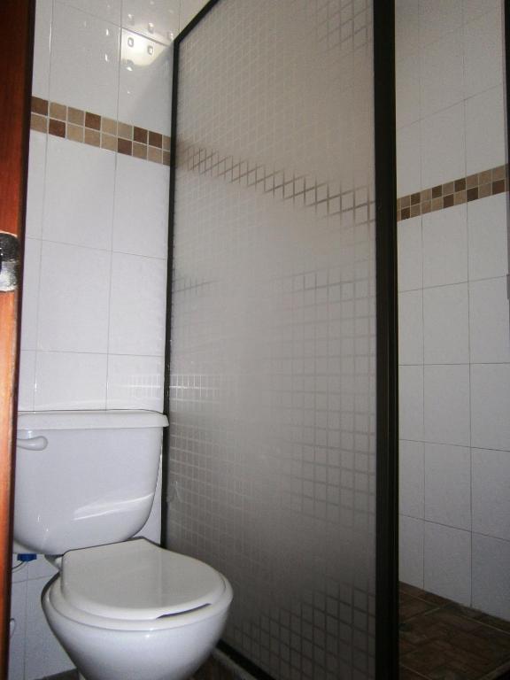 Koupelna v ubytování Hotel Shalom PHE Guaduas