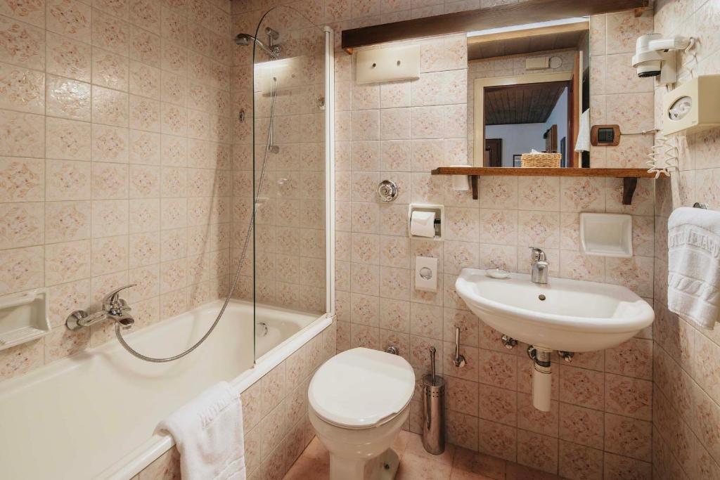 Ванная комната в Hotel Menardi