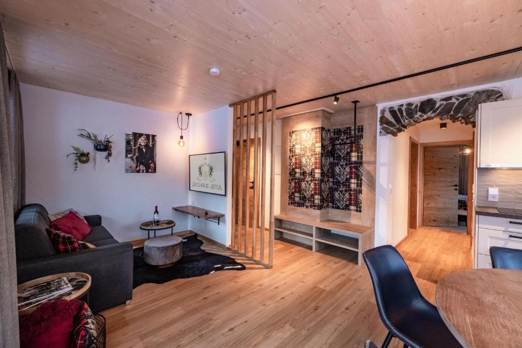 Posezení v ubytování Landhaus Jenul