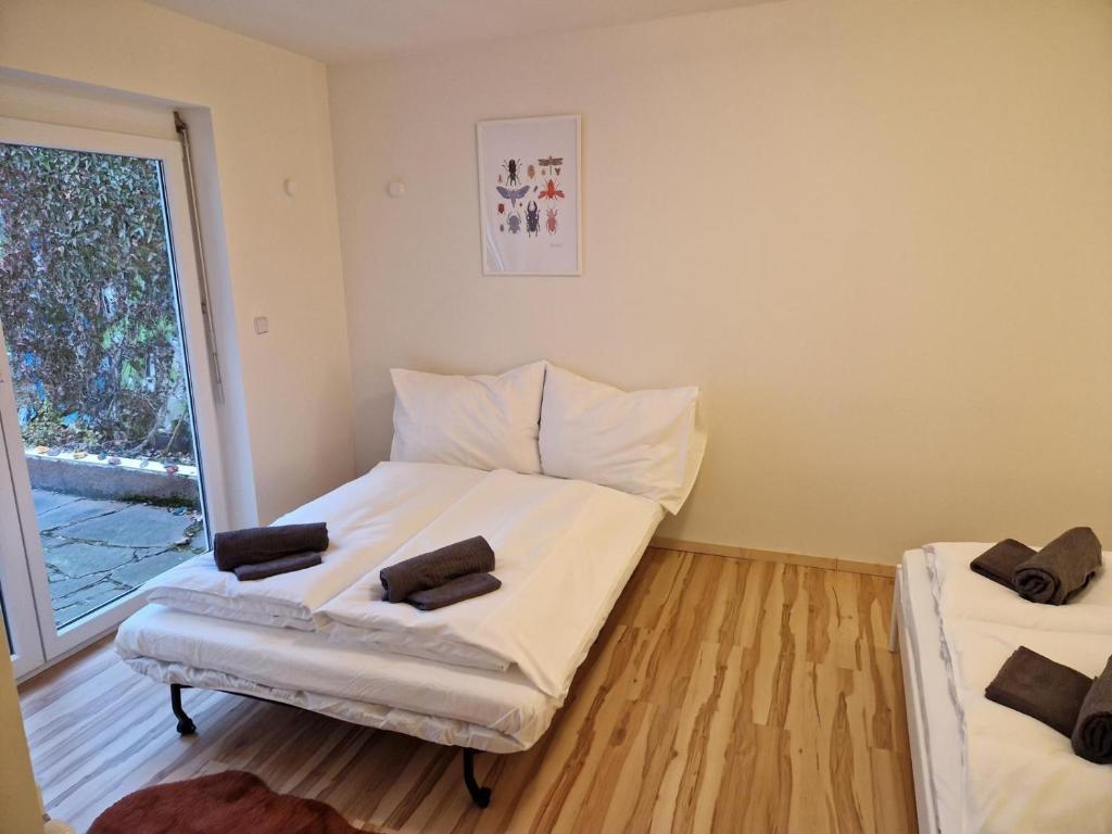 Postel nebo postele na pokoji v ubytování W40 Mariazell
