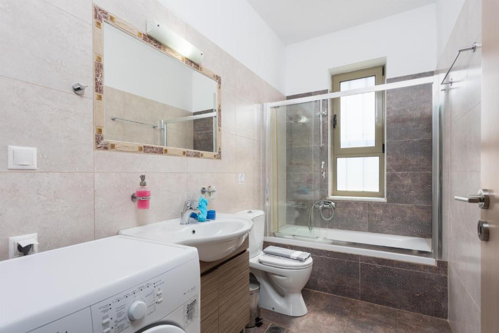 Kúpeľňa v ubytovaní Villa Litsa
