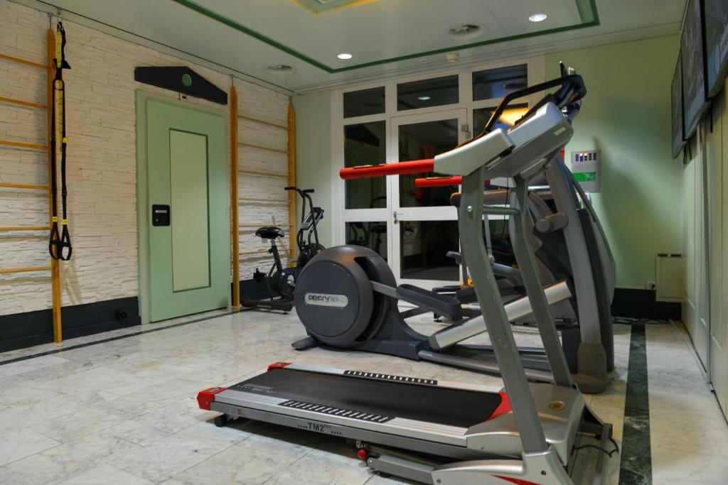 Fitness centrum a/nebo fitness zařízení v ubytování Seehotel Riviera at Lake Lucerne