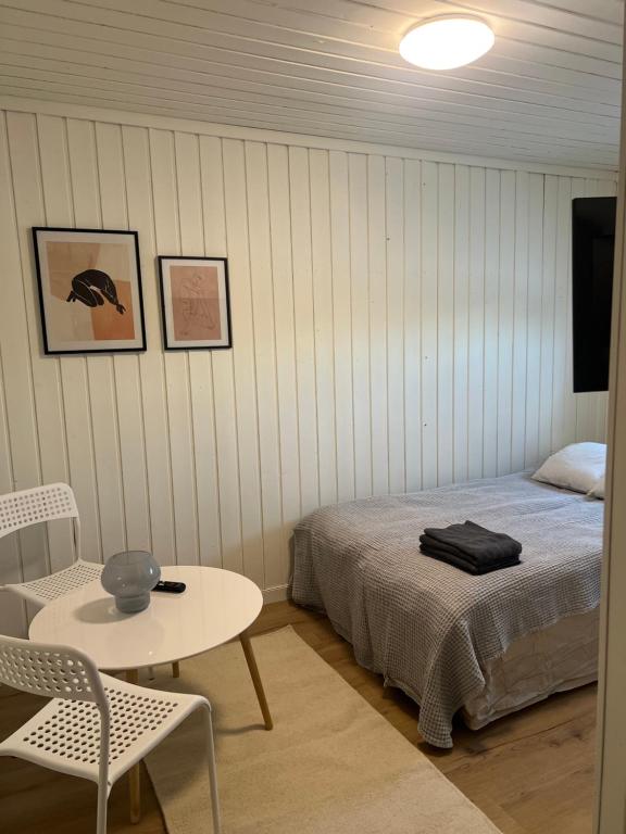 Lova arba lovos apgyvendinimo įstaigoje Gamle Oslo Apartments - Enebakkveien