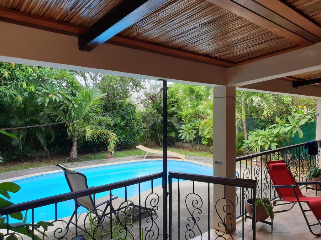 Bazén v ubytování Villa Delice, exquisite avec piscine privée nebo v jeho okolí