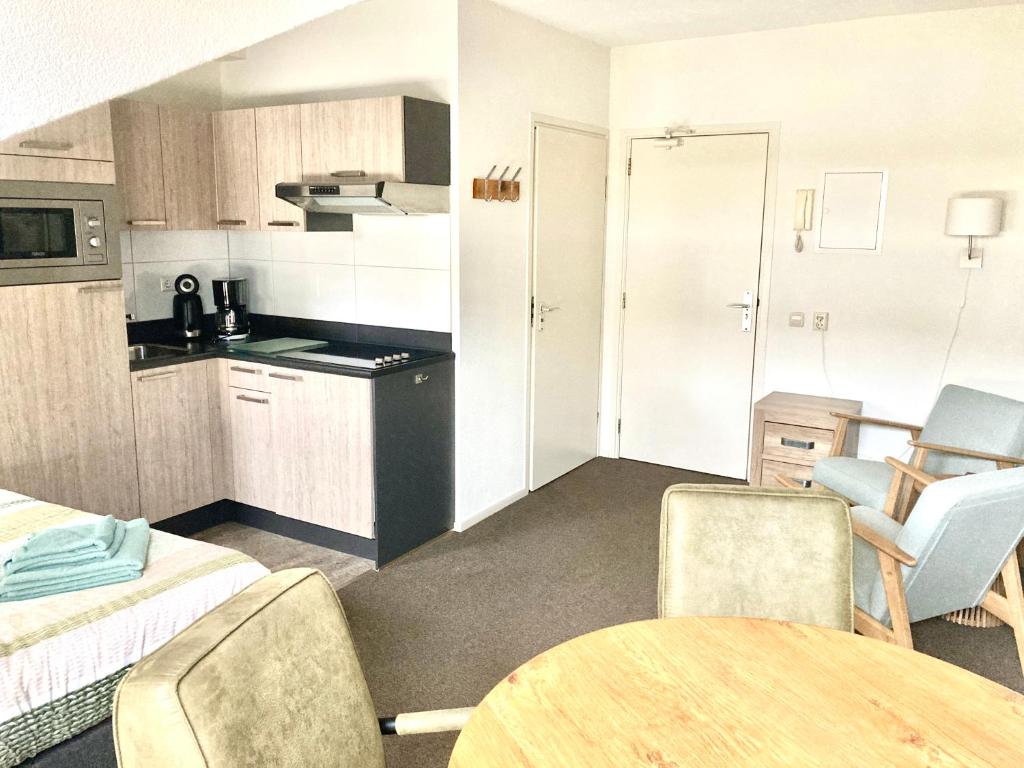 Köök või kööginurk majutusasutuses Nicolette Apartments