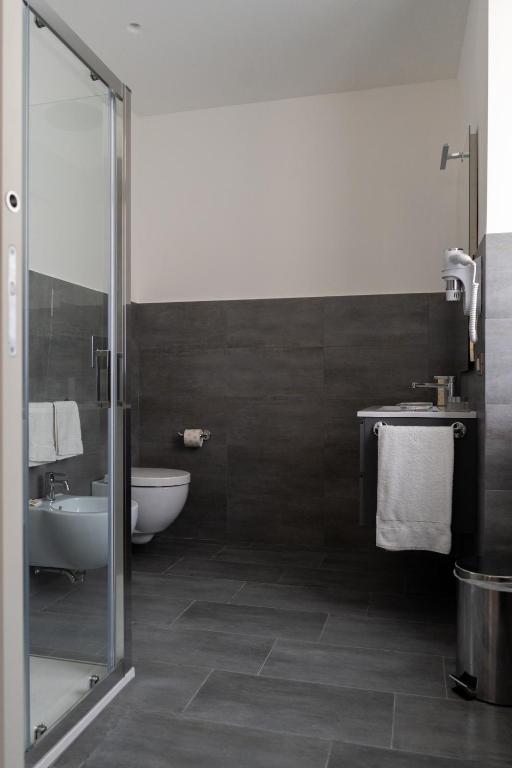 Koupelna v ubytování Damatti Room