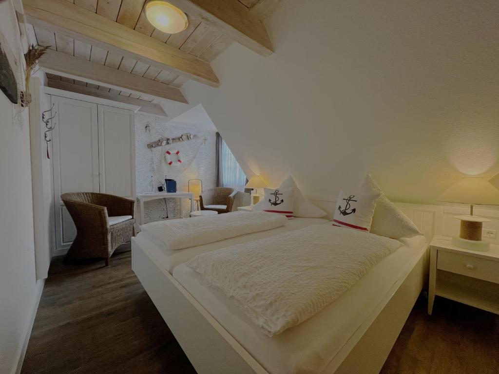 Postel nebo postele na pokoji v ubytování Hotel Anka