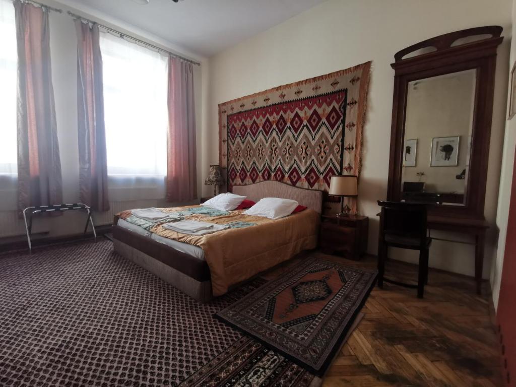 Posteľ alebo postele v izbe v ubytovaní Hotel Alef