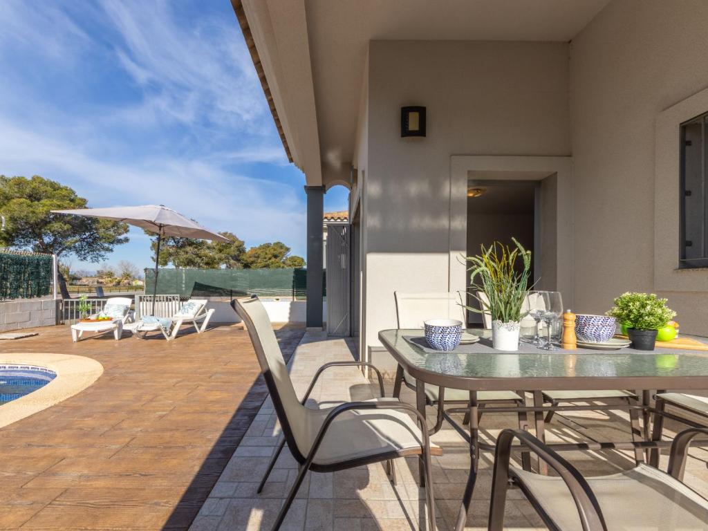 Balkón alebo terasa v ubytovaní Holiday Home Gaviota 13 by Interhome