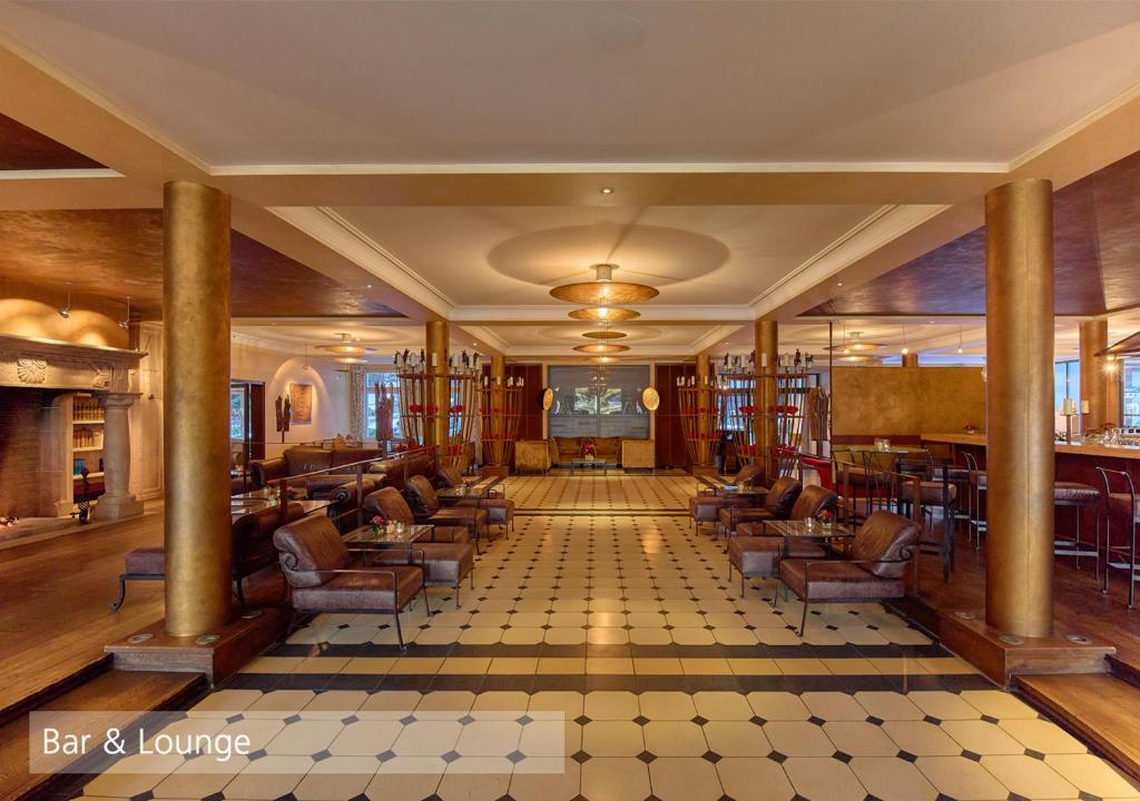 Posezení v ubytování Lenkerhof gourmet spa resort - Relais & Châteaux