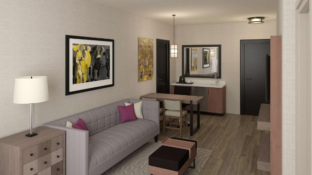 Posezení v ubytování Embassy Suites By Hilton Berkeley Heights