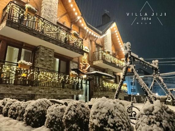 Villa Jiji v zimě