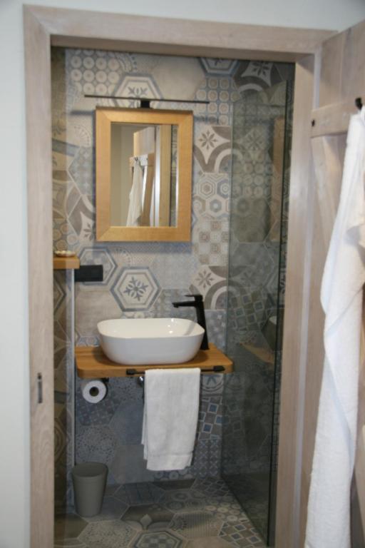 Koupelna v ubytování Terasse Jeruzalem Apartments