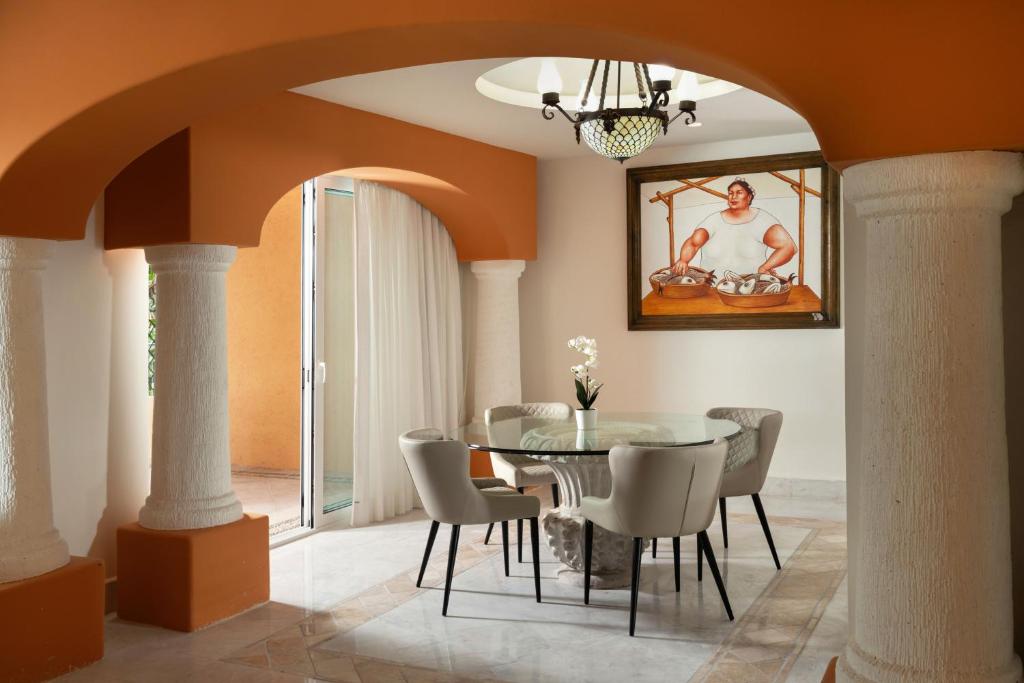 Posezení v ubytování Eurostars Hacienda Vista Real