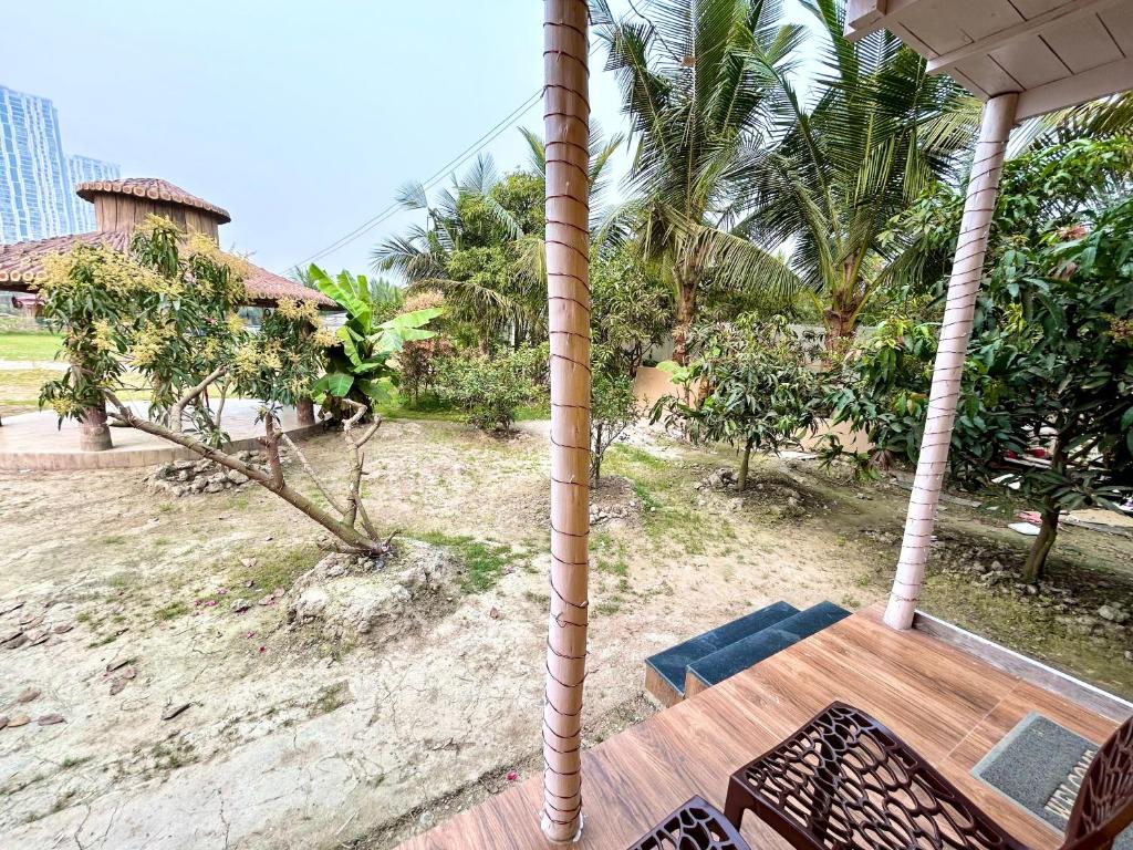 Zahrada ubytování Palli Bangla Resort, near Ruby Hospital, Anandapur