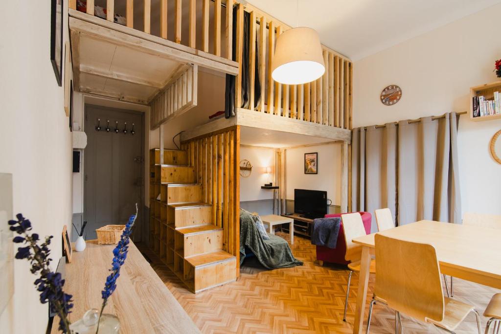 Posezení v ubytování Appartement T2 Font Romeu