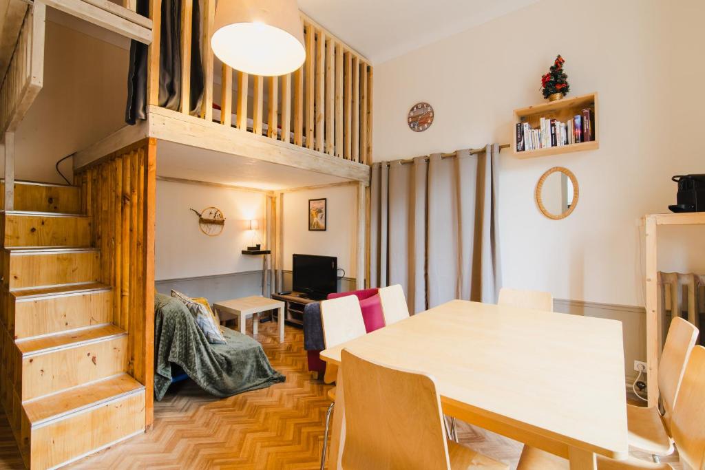 Posezení v ubytování Appartement T2 Font Romeu